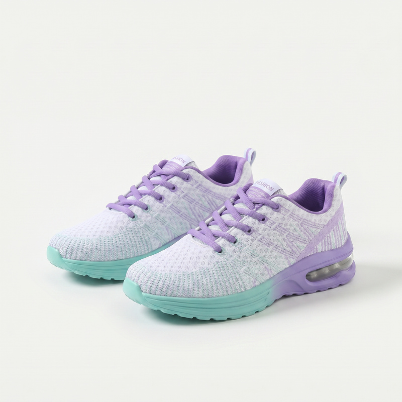 Hildaschritt Orthopädische Schuhe - Violett Türkis